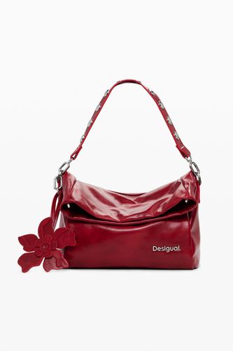 Sac à rabat brillant - Desigual - Modalova