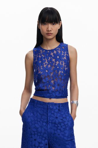 T-shirt découpé - Desigual - Modalova