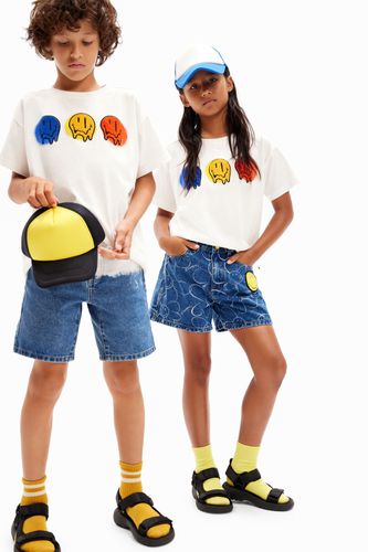 T-shirt patchs Smiley Originals ® - Desigual - Modalova