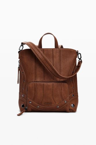Sac à dos brodé moyen - Desigual - Modalova