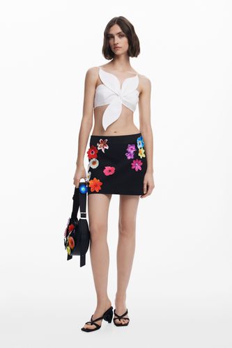 Jupe mini fleurs Tyler McGillivary - Desigual - Modalova
