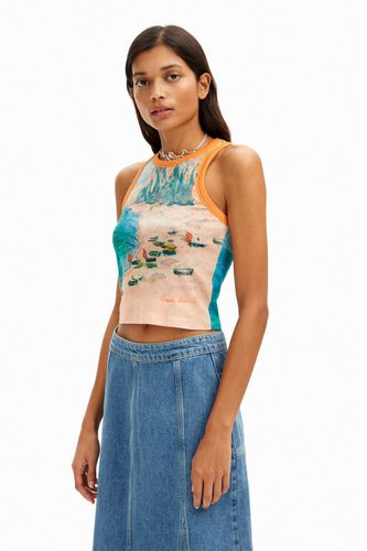 T-shirt à bretelles Claude Monet - Desigual - Modalova