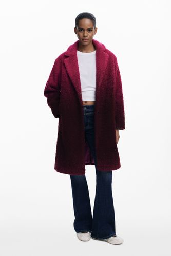 Manteau dégradé en bouclette - Desigual - Modalova
