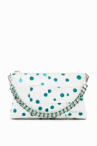 Sac à bandoulière M tressé gouttes - Desigual - Modalova
