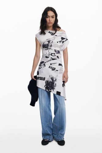 Robe 2 en 1 journal - Desigual - Modalova