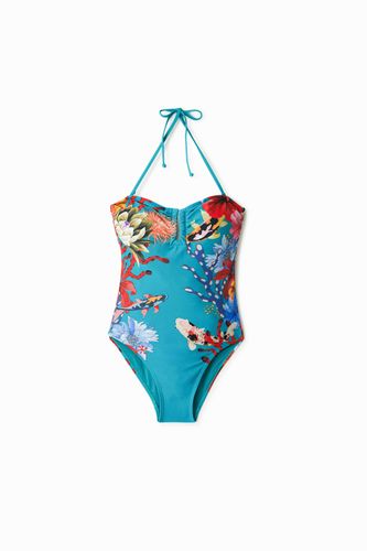 Maillot de bain sans bretelles - Desigual - Modalova
