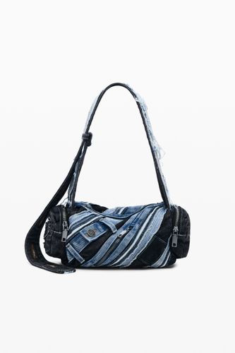 Sac moyen en denim patch - Desigual - Modalova