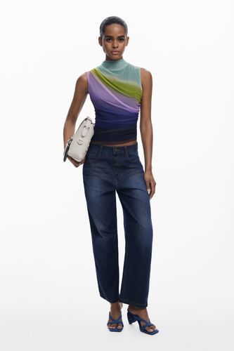 T-shirt en tulle dégradé - Desigual - Modalova
