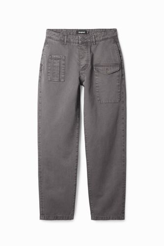 Pantalon cargo droit - Desigual - Modalova