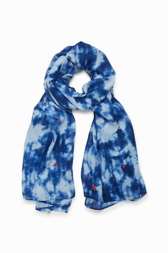 Foulard paréo tie-dye - Desigual - Modalova