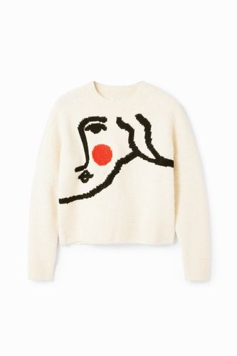 Pull oversize visage - Desigual - Modalova