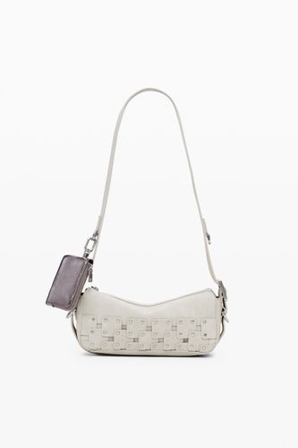 Petit sac baguette patch clouté - Desigual - Modalova