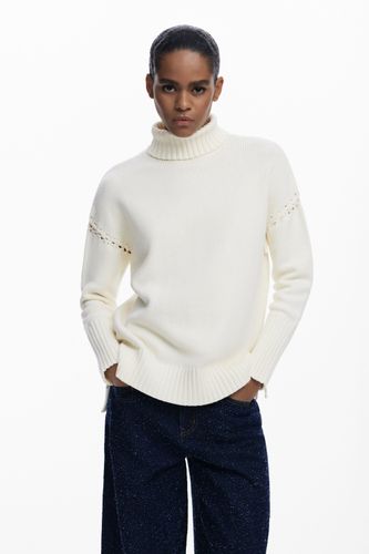 Pull long avec nœuds - Desigual - Modalova