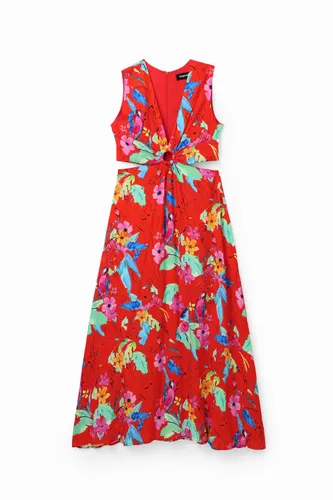 Robe longue découpes - Desigual - Modalova