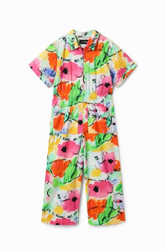Combinaison longue fleurie - Desigual - Modalova