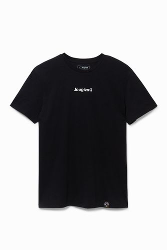 T-shirt 100 % coton nouveau logo - Desigual - Modalova