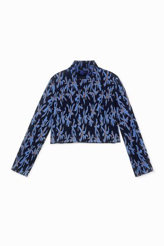 Pull maille col montant - Desigual - Modalova