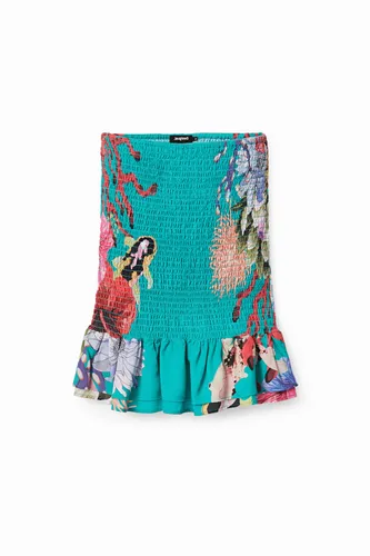 Mini-jupe durable coraux - Desigual - Modalova