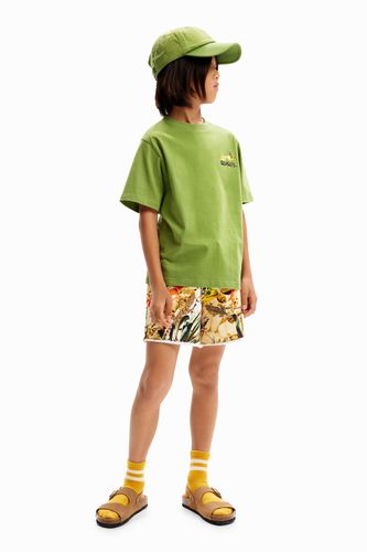 T-shirt citron reptile - Desigual - Modalova