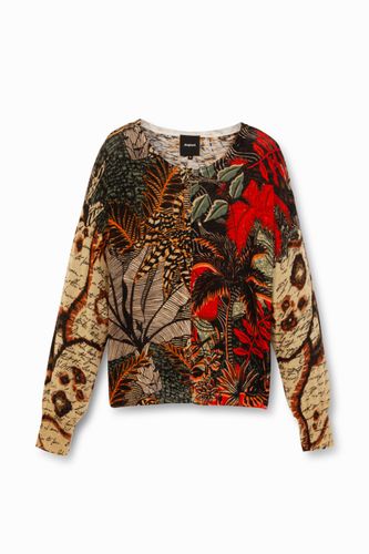 Veste maille tropicale - Desigual - Modalova