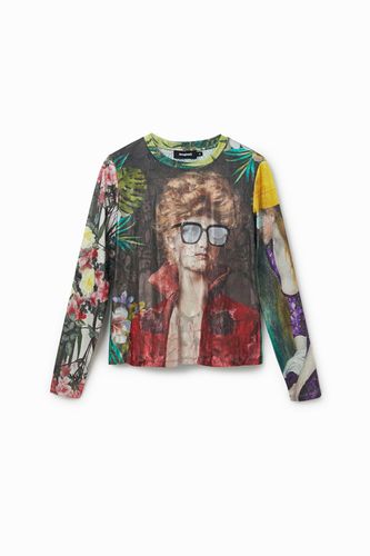 T-shirt arty patchwork - Desigual - Modalova