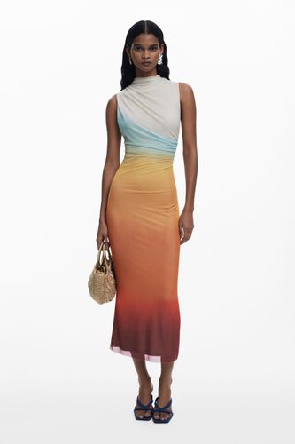 Robe en tulle dégradé - Desigual - Modalova