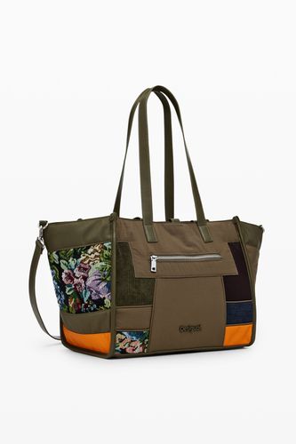 Sac cabas patch - Desigual - Modalova