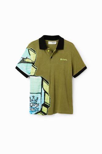 Polo manches courtes graffiti - Desigual - Modalova