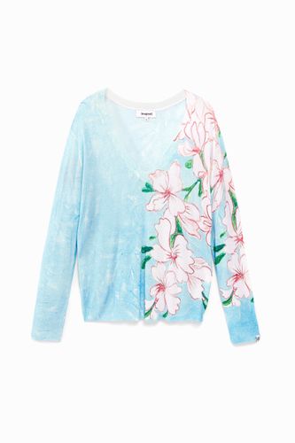 Pull maille floral - Desigual - Modalova