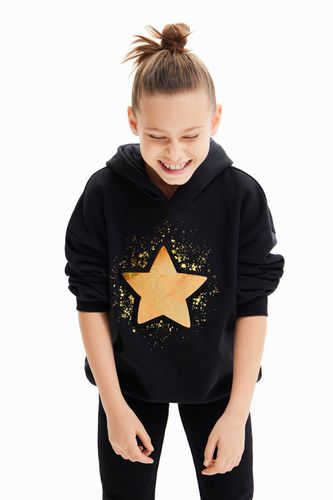 Sweat-shirt étoile paillettes - Desigual - Modalova