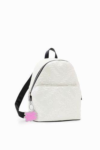 Petit sac à dos iridescent logos - Desigual - Modalova