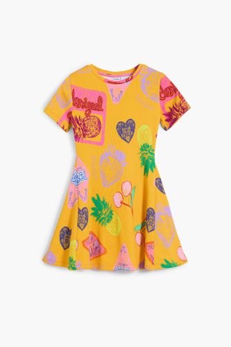 Robe patineuse à motifs - Desigual - Modalova