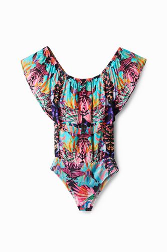 Body géométrique à col bateau - Desigual - Modalova