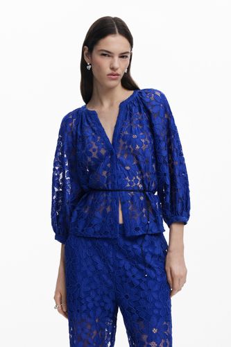 Blouse ajourée - Desigual - Modalova