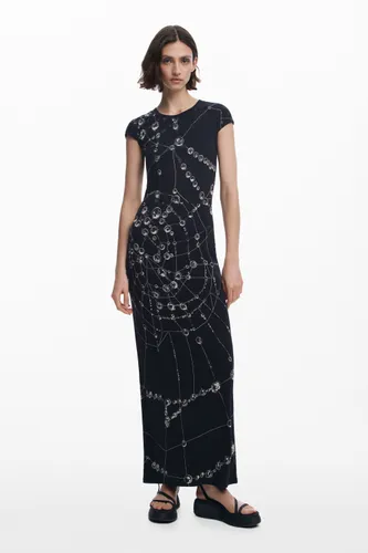 Robe midi texturée Tyler McGillivary - Desigual - Modalova