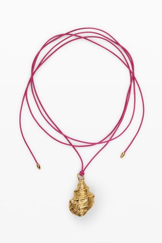 Pendentif cordon coquillage bain d'or Zalio - Desigual - Modalova