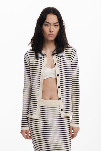 Pull à boutons col polo - Desigual - Modalova