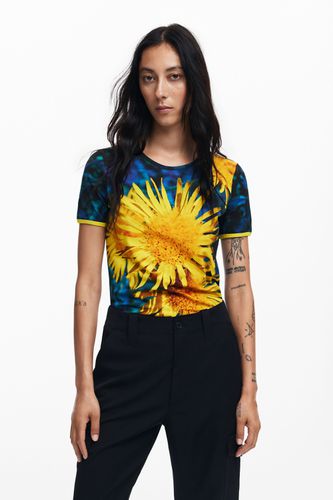 T-shirt tournesols - Desigual - Modalova