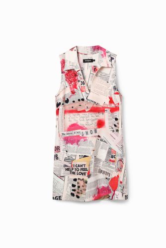 Robe polo journal - Desigual - Modalova