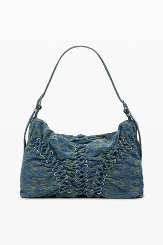 Grand sac en denim tressé - Desigual - Modalova