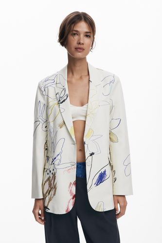 Blazer à motifs - Desigual - Modalova