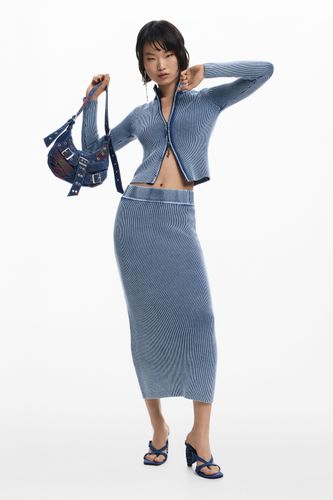 JUPE LONGUE EN MAILLE - Desigual - Modalova
