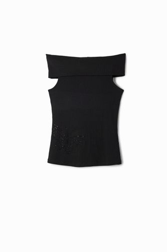 T-shirt en maille papillon - Desigual - Modalova