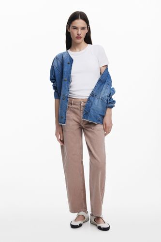 Jean Balloon à double taille - Desigual - Modalova