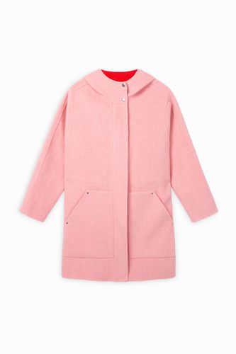 Manteau en laine à capuche - Desigual - Modalova