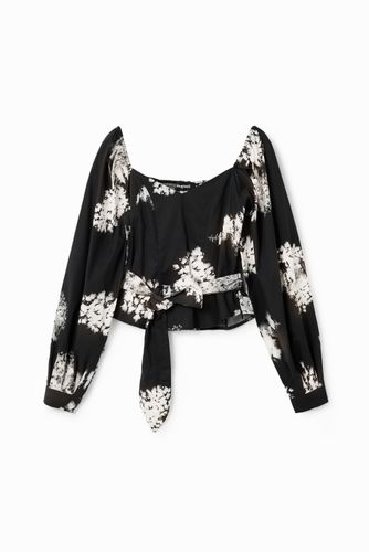 Blouse corset fleurie - Desigual - Modalova