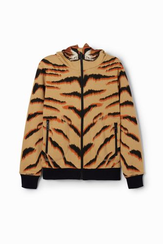 Sweat-shirt capuche tigre - Desigual - Modalova