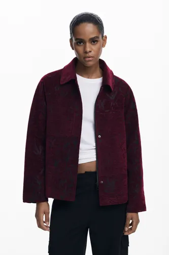 Manteau court texturé - Desigual - Modalova