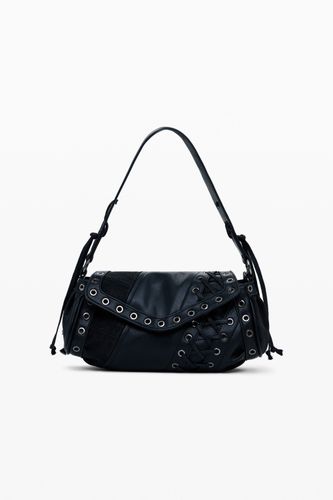 Sac effet cuir patch moyen - Desigual - Modalova