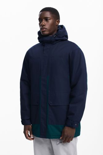 Parka bicolore avec capuche - Desigual - Modalova